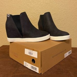 Matisse Navy Sneaker Wedge